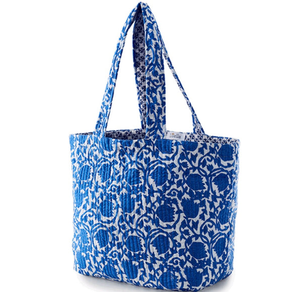 LUELLA - Blue print Tote Bag