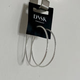 Dansk - Simple Silver large hoop