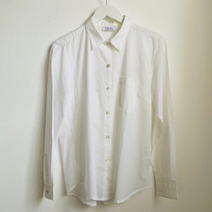 LUELLA -Cotton Shirt Plain White