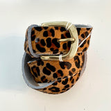 SbyP - leopard print belt