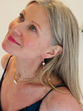 DANSK - Gold Jasmin waterproof link pearl choker