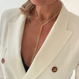 DANSK - Gold chain Lariat